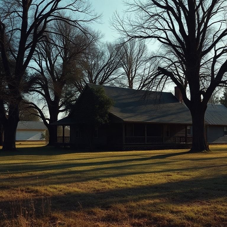 Moody Southern home representing the atmospheric, suspense-driven setting of John Grisham’s The Widow